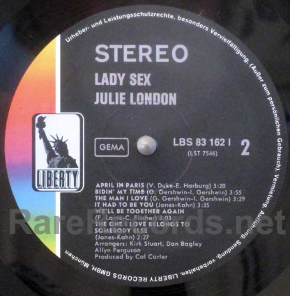 julie london - lady sex german lp
