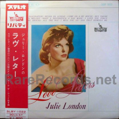 Julie London - Love Letters red vinyl Japan LP