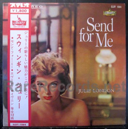 julie london send for me red vinyl japan lp