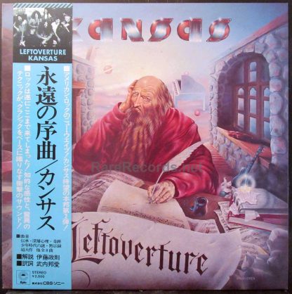 Kansas - Leftoverture Japan LP