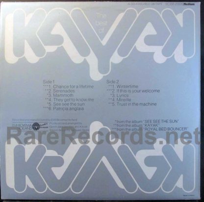 Kayak - The Best of Kayak Dutch LP
