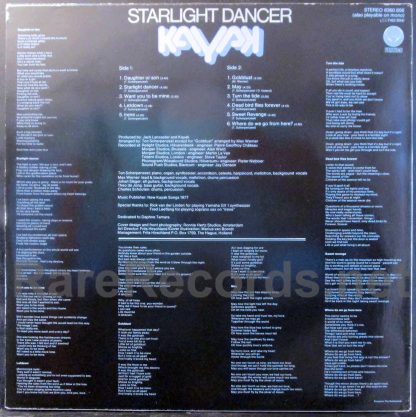 Kayak - Starlight Dancer Dutch LP