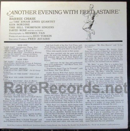 Fred Astaire – Another Evening With Fred Astaire u.s. mono lp