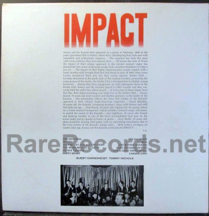 Kenny and the Kasuals - The Impact Sound u.s. lp