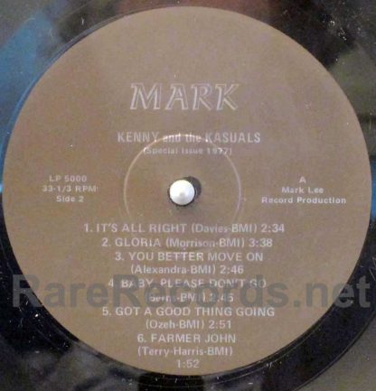 Kenny and the Kasuals - The Impact Sound u.s. lp