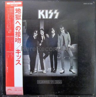 kiss dressed to kill japan promo lp