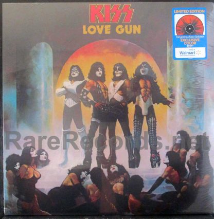 kiss - love gun colored vinyl u.s. lp