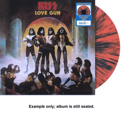 kiss - love gun colored vinyl u.s. lp