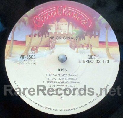 kiss - the originals japan lp