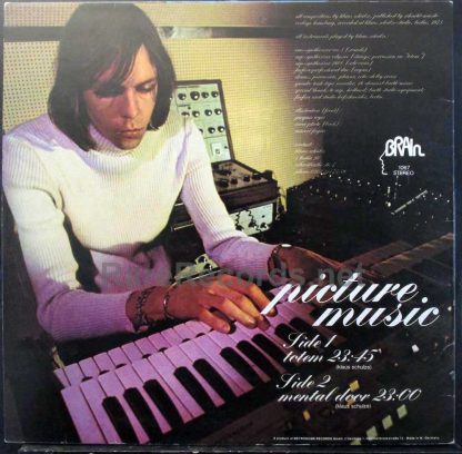 Klaus Schulze - Picture Music 1975 German LP