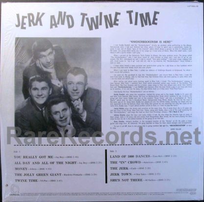 knickerbockers - jerk and twine time german white vinyl lp