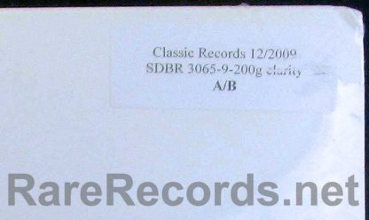 josef krips - beethoven 9th symphony classic records test pressing lp
