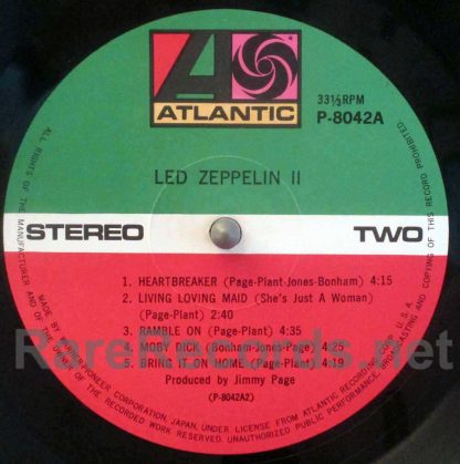 Led Zeppelin - Led Zeppelin II Japan LP