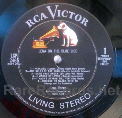 Lena Horne - On the Blue Side U.S. lp