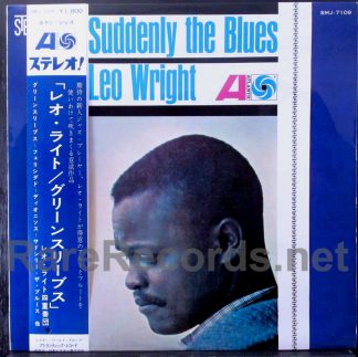 leo wright - suddenly the blues japan lp