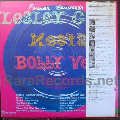 lesley gore/bobby vee - forever seventeen japan lp
