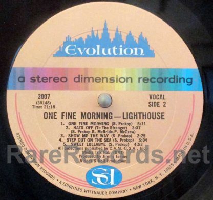 Lighthouse - One Fine Morning U.S. LP