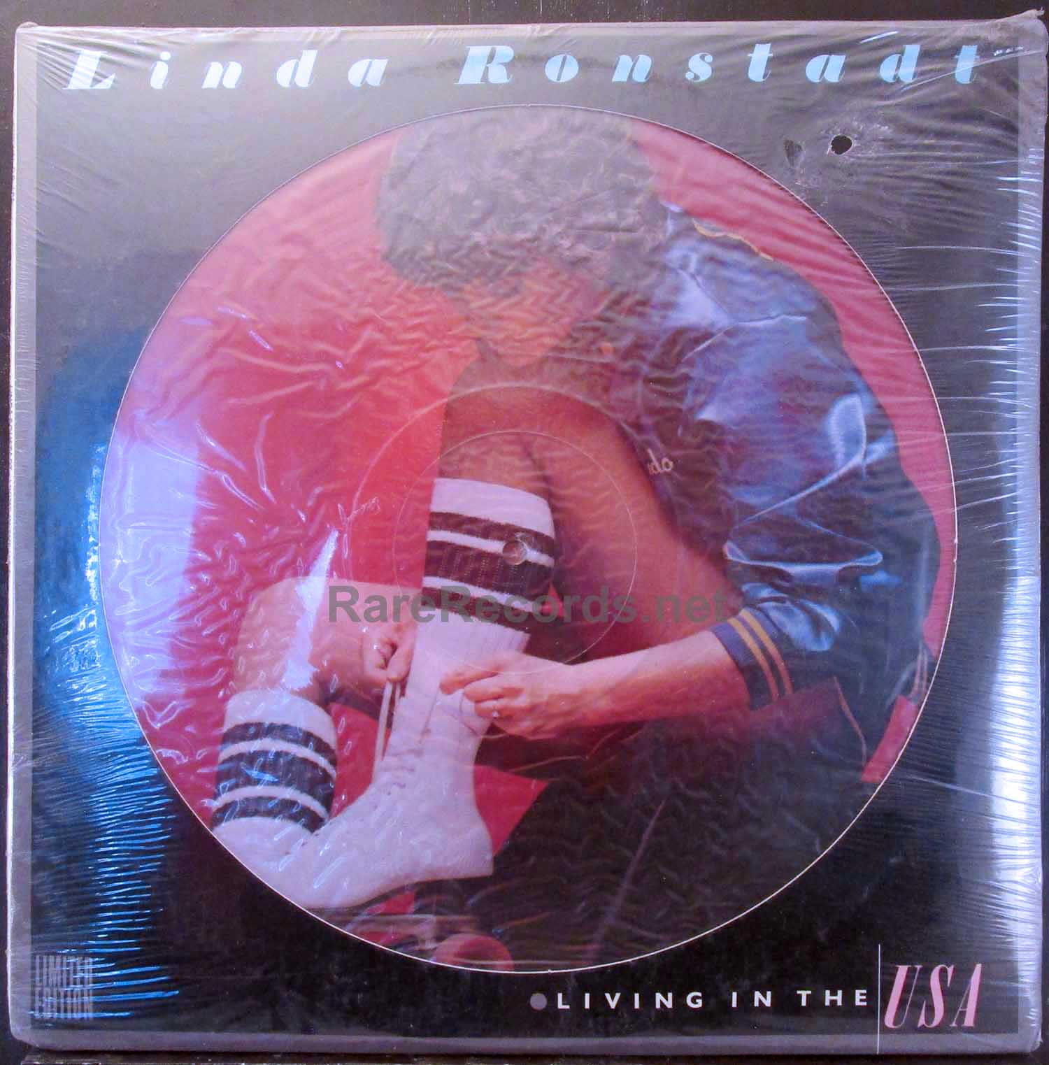 Linda Ronstadt - Living in the U.S.A U.S. picture disc LP