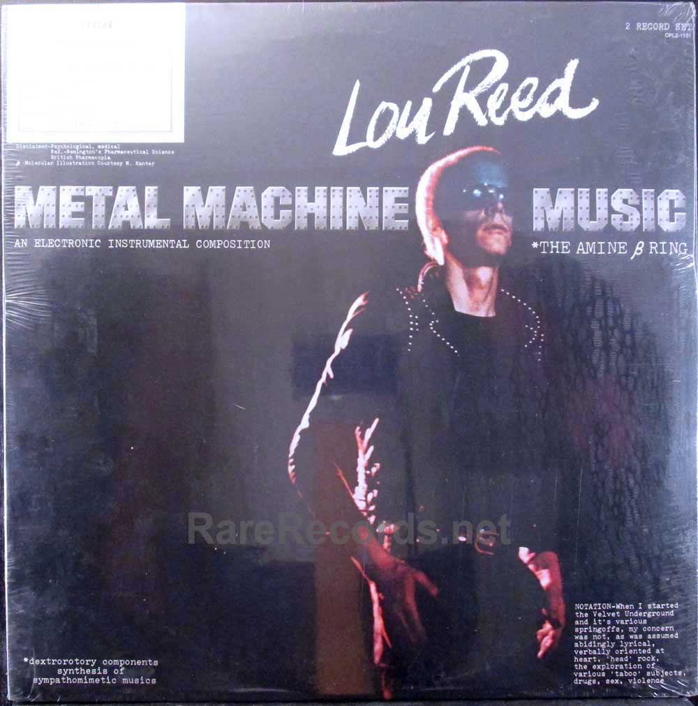lou reed - metal machine music sealed promo lp