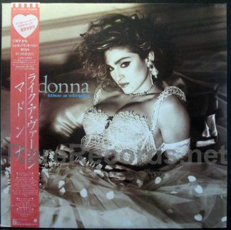 Madonna - Like a Virgin Japan LP