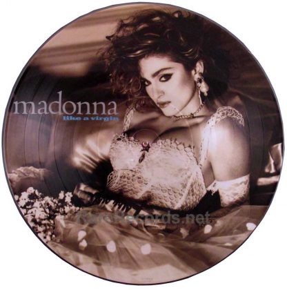 madonna like a virgin japan picture disc