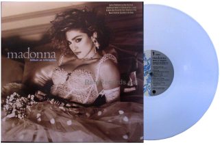 madonna - like a virgin white vinyl u.s. promo lp