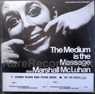 Marshall McLuhan - The Medium Is the Massage U.S. mono promotional LP
