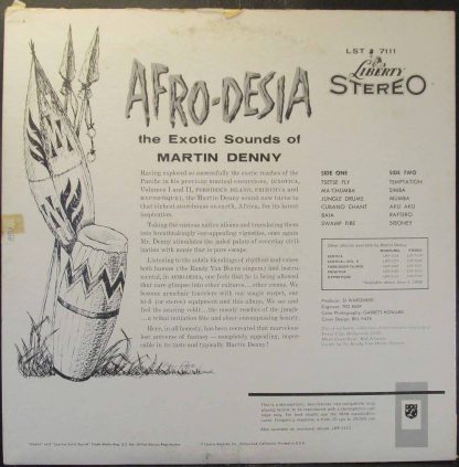 martin denny afro-desia u.s. stereo LP