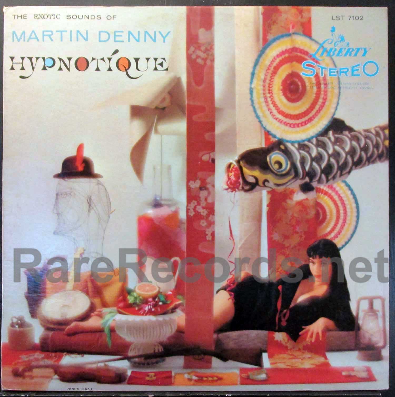 martin denny hypnotique u.s. stereo LP
