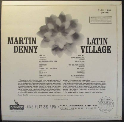 martin denny latin village uk stereo LP