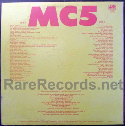 MC5 - High Time U.S. LP