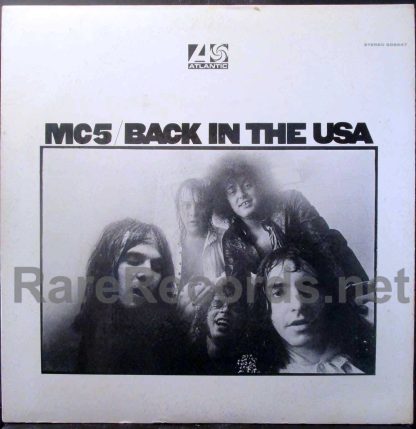 MC5 - Back in the USA u.s. promo lp