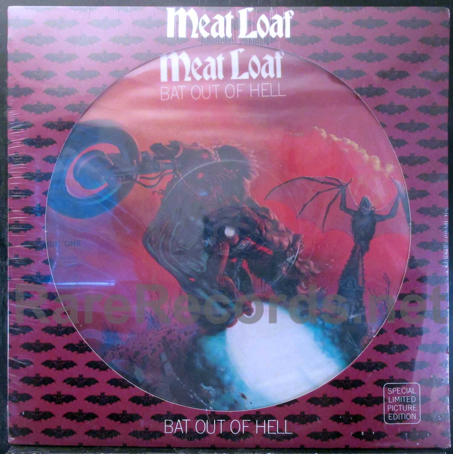 Meat Loaf - Bat Out of Hell U.S. picture disc LP