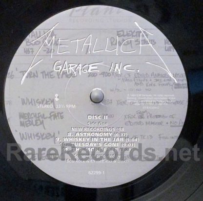 Metallica - Garage Inc. 1998 U.S. 3 LP set