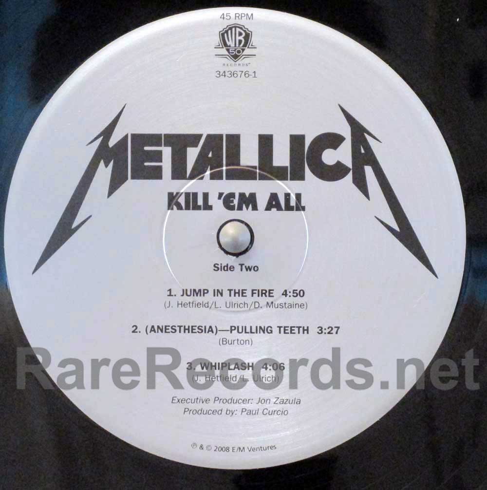 visuel astronaut forhold Metallica – Kill 'Em All 2008 U.S. 45 RPM half speed mastered 2 LP set