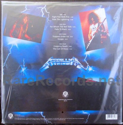 metallica -ride the lightning u.s. 45 rpm 2 LP set