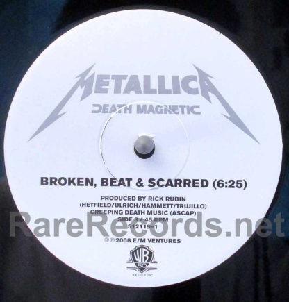 metallica - death magnetic u.s. 45 rpm lp
