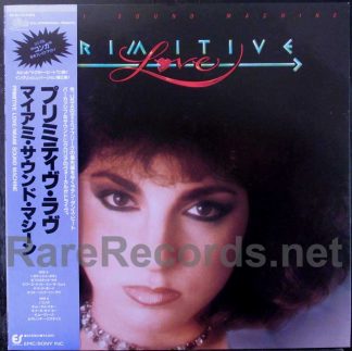 miami sound machine - primitive love japan LP