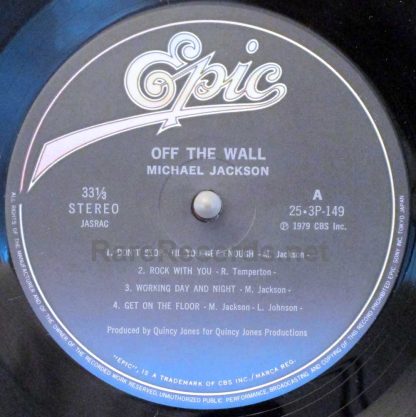 Michael Jackson - Off the Wall Japan LP