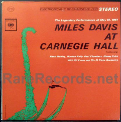 miles davis - at carnegie hall u.s. LP