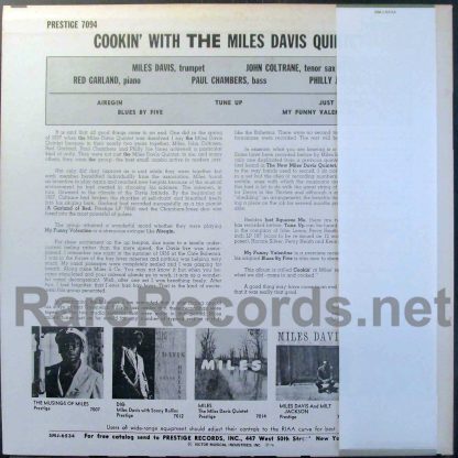 Miles Davis - Cookin' With the Miles Davis Quintet Japan LP