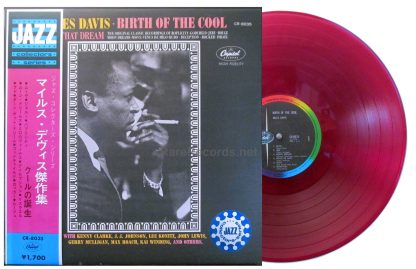 miles davis birth of the cool japan red vinyl lp