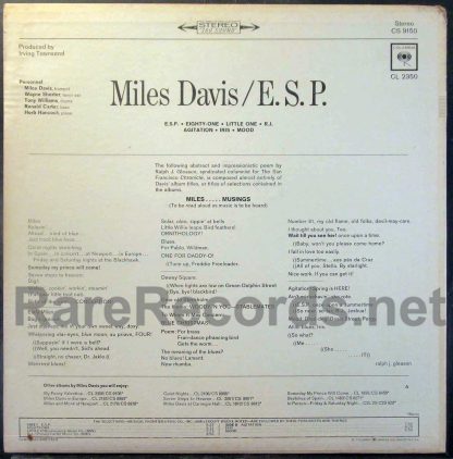 miles davis - esp stereo u.s. LP