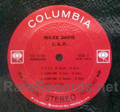 miles davis - esp stereo u.s. LP