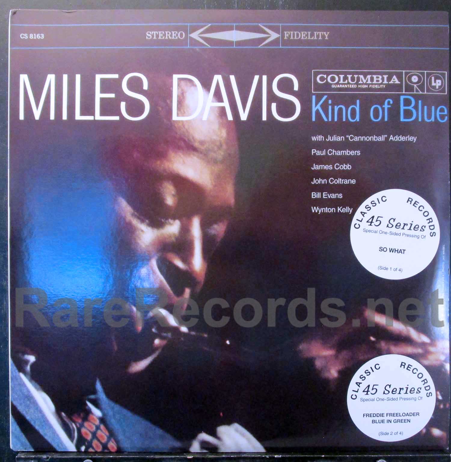 miles davis kind of blue classic records 45 rpm LP