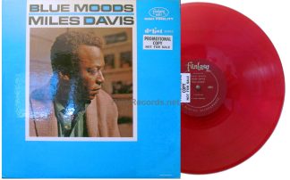 miles davis blue moods red vinyl u.s. lp