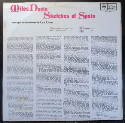 Miles Davis - Sketches of Spain 1972 South African LP