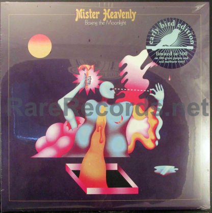 mister heavenly - boxing the moonlight u.s. purple/teal vinyl lp
