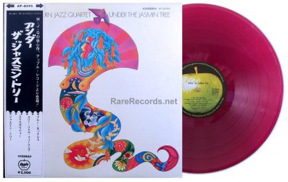 modern jazz quartet - under the jasmin tree red vinyl japan lp