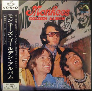 monkees golden album japan lp